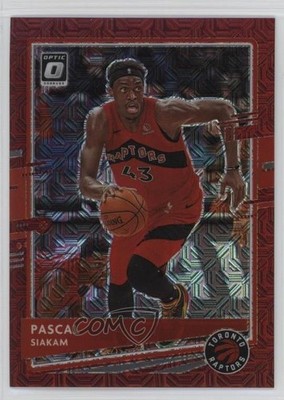 2020-21 Panini Donruss Optic Choice Red Prizm 69/88 Pascal Siakam #103 03qw