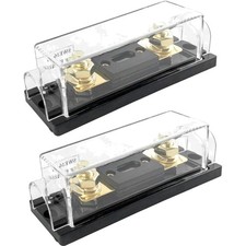 ANL Sicherungshalter 0/2/4 Gauge 250 Ampere Sicherung 2 Stück ANL Sicherungshalter 0/2/4 Gauge 250 Ampere Sicherung 2 Stück