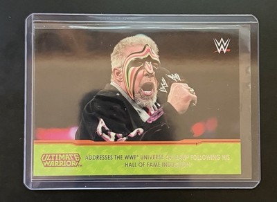 2014 Topps WWE Road to Wrestlemania - Champion Spotlight Ultimate Warrior #10