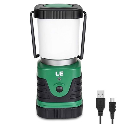 LE Campingleuchte wiederaufladbar, 1000 Lumen Camping Laterne, dimmbar 4 Modi
