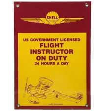 VINTAGE SHELL GASOLINE PORCELAIN SIGN GAS STATION PUMP PLATE MOTOR OIL SERVICE