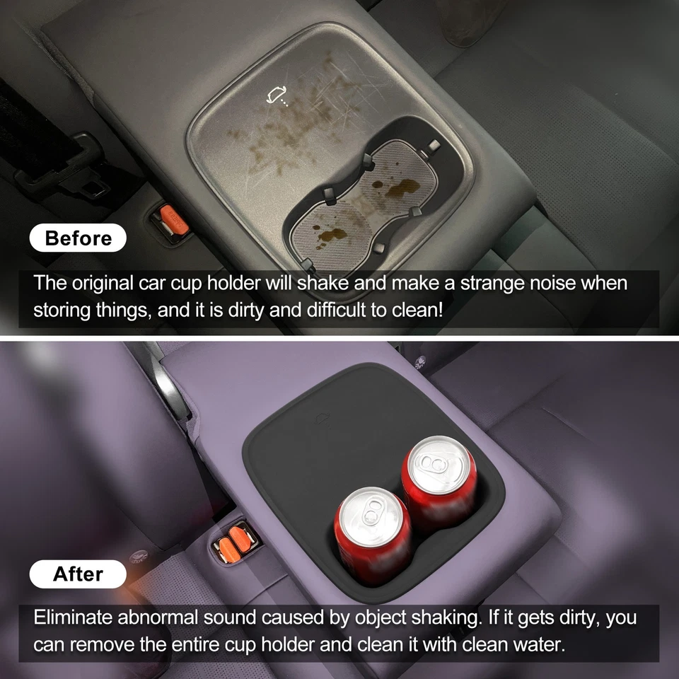 2rd Row for Leapmotor B10 B01 2025 + Car Water Cup Holder Drinks Storage Box - Image 3 of 4