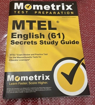 MTEL English (61) Secrets Study Guide: MTEL Exam Review and Practice Test for