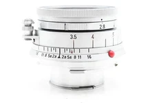 Leica M 5cm 50mm f2.8 Leitz Elmar Collapsible Lens *Haze #139