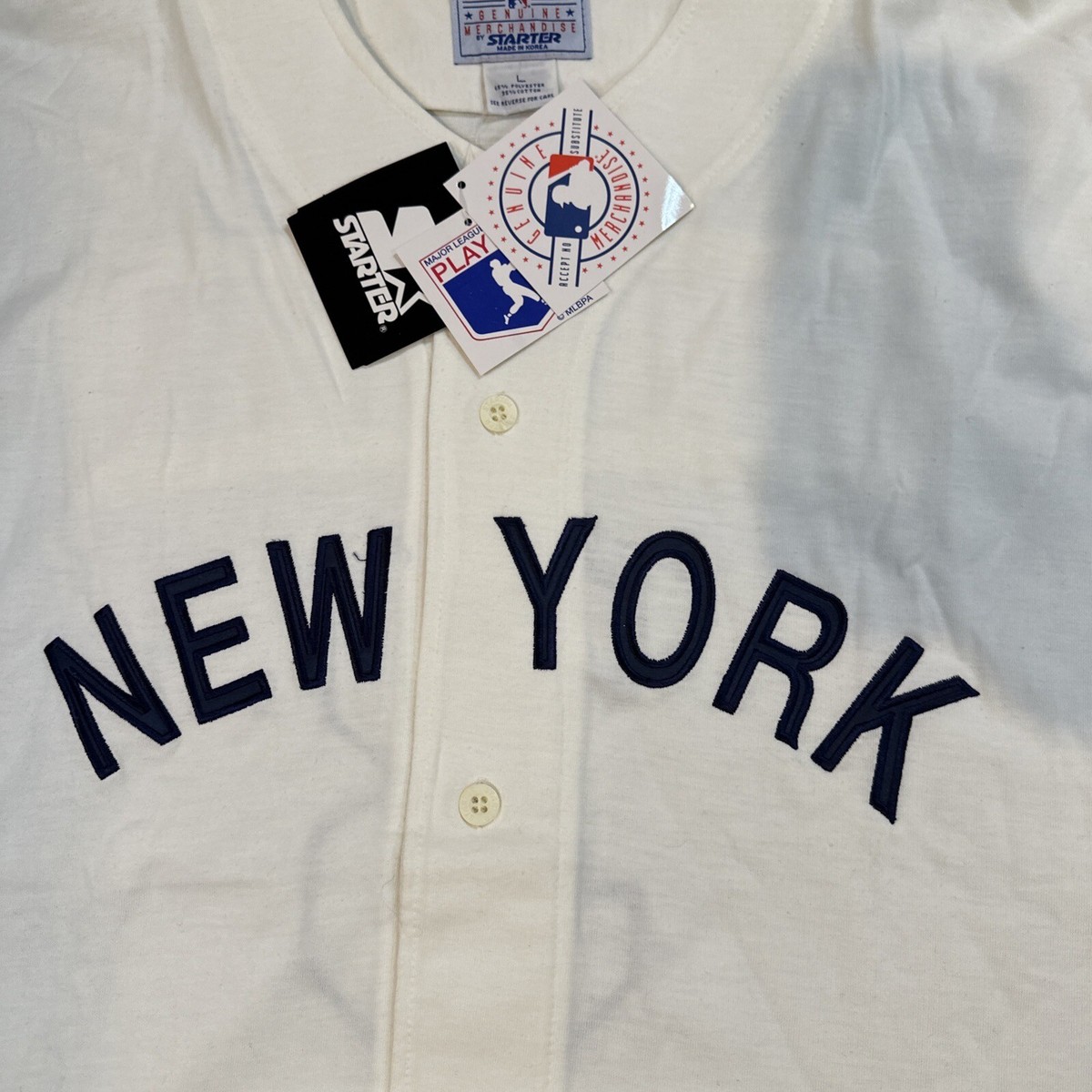 Vintage Starter With Tag MLB New York Yankees Babe Ruth