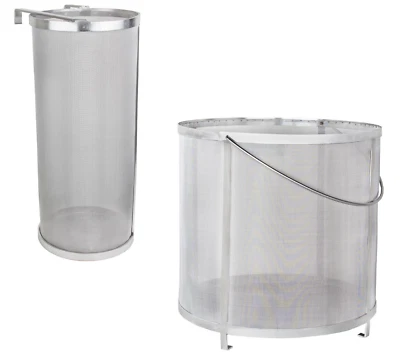 Bierfilter Hopfenfilter Edelstahl Durchlass Filter Sieb Selbstbrauen Beeketal