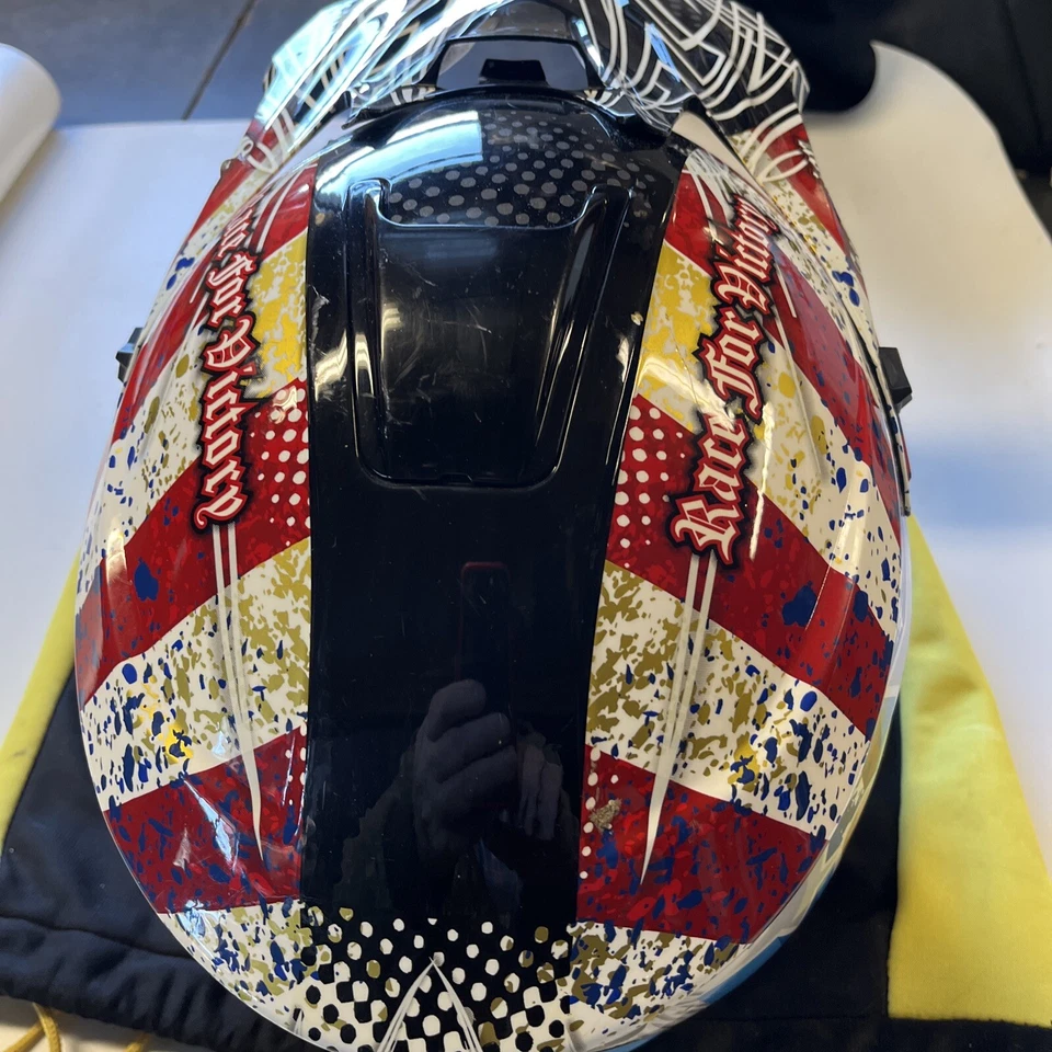 Casco de motocicleta todoterreno Scorpion VX-34 talla SX casco multicolor Foto 3 de 4