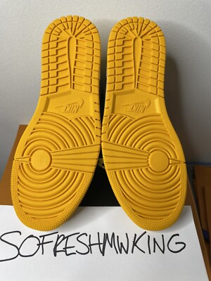 Nike Air Jordan 1 Mid Lakers Sz 10 Ds 
