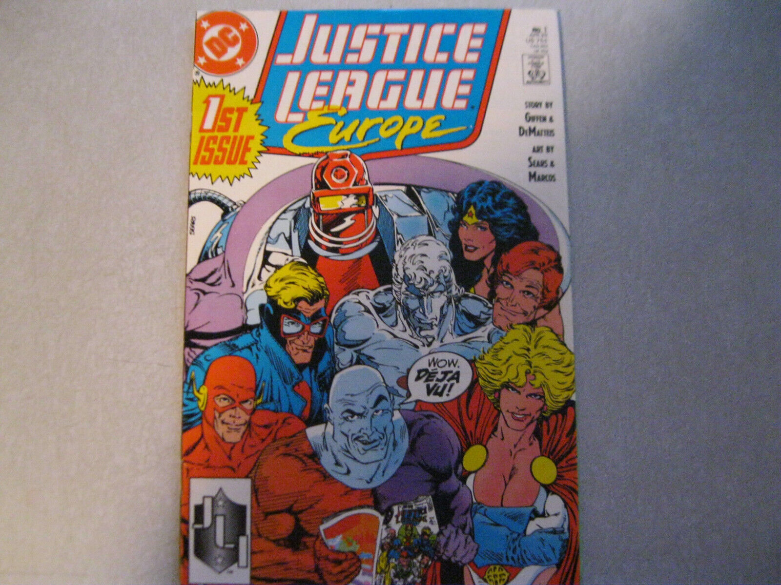 Justice League Europe #1 Written by KEITH GIFFEN & Artwork by BART SEARS