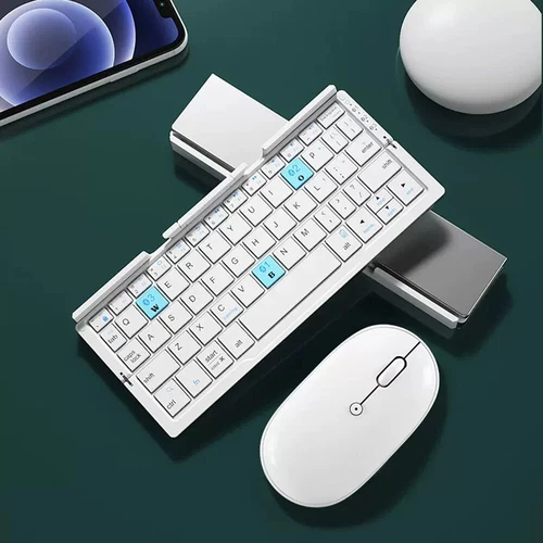 BOW HB199 Foldable Mini Bluetooth Keyboard For HUAWEI Mate XT Ultimate Mate X5 - Picture 5 of 9