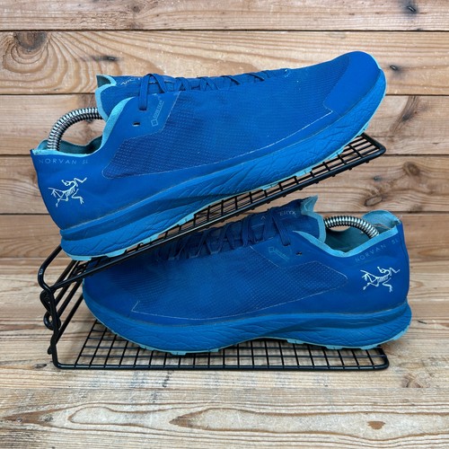 ArcTeryx Trainers Mens Size UK 8.5 Norvan SL GTX Blue Waterproof Hiking Utility