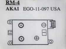 EGO-11-097/ EG0-11-097 / for AKAI / VCR RF MODULATOR / RM-4 /1 PIECE(qzty)
