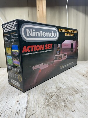 Nintendo Entertainment System NES Action Set Console Excellent Condition
