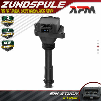 Zündspule für Fiat Bravo I Coupe Marea 95-00 2.0L Lancia Kappa 94-00 2.0L 2.4L