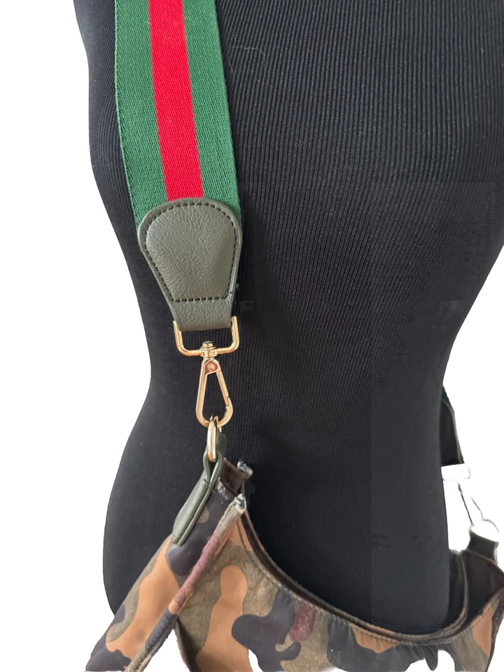 Нейлоновая сумка через плечо с камуфляжным принтом 11x11"" - Изображение 3 из 4