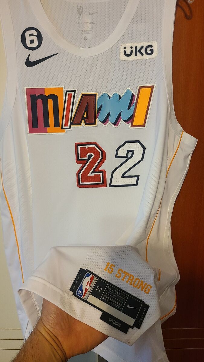 New Jimmy Butler Miami Heat Nike City Edition Swingman Jersey Men's Medium NBA