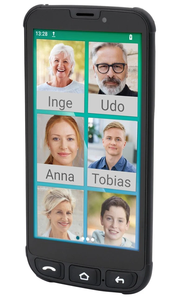 Senioren Smartphone Extragroße Darstellung Hörgerätekompatibel Olympia Neo mini - Bild 3 von 4