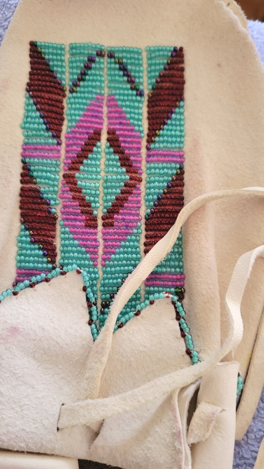 Vintage Native American Blackfeet Handmade Moccasins eBay