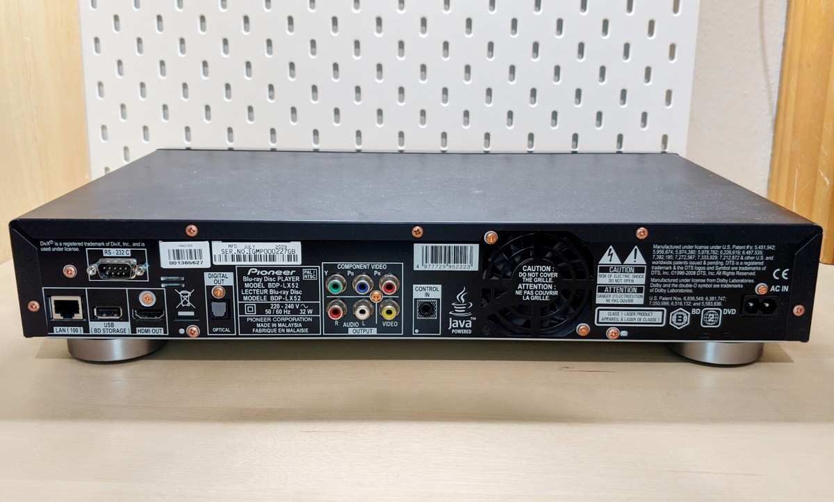 Pioneer BDP-LX52 Blu-ray Player for sale online | eBay Pioneer BDP-LX52 Blu-ray Player for sale online | eBay