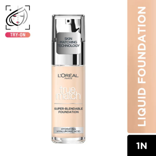 L'Oreal Paris True Match Super-Blendable Foundation 30ml Free Shipping - Picture 1 of 11