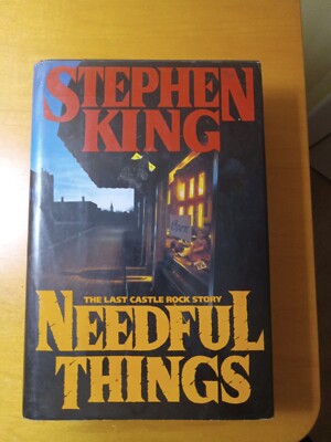 NEEDFUL THINGS - By Stephen King - 1991 First Edition 1st Print Hardcover