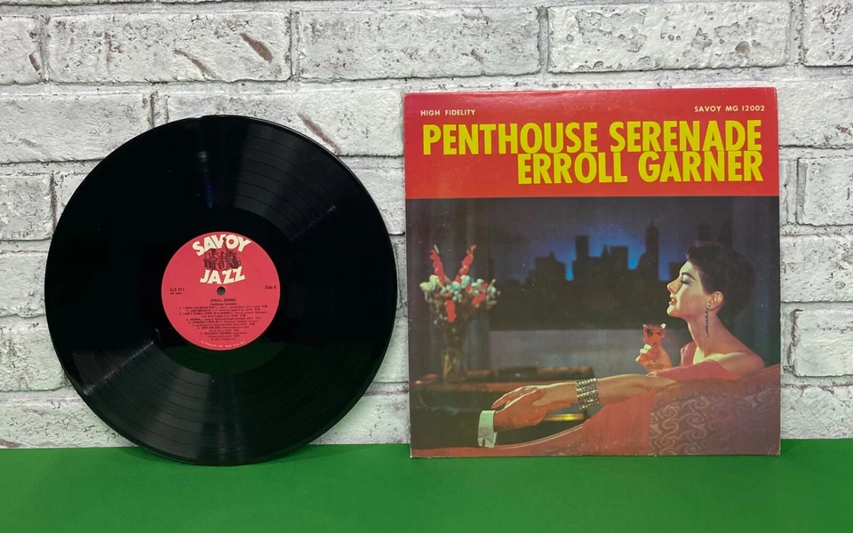 Vintage 1985 Erroll Garner PENTHOUSE SERENADE Savoy SJC-411 (MG 12002 ) - Image 4 of 4