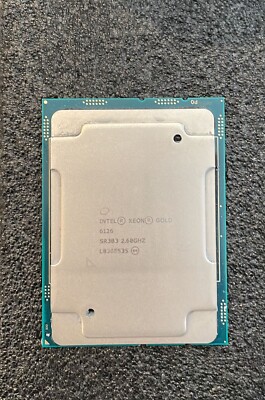 INTEL XEON GOLD 6126 - 2,60 GHz 12 CORE CPU - LGA3647 SOCKEL 3647 CPU