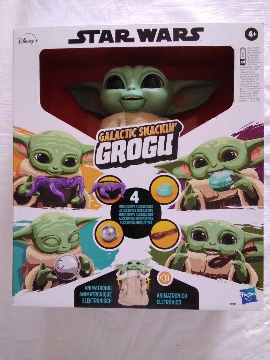 2021 Hasbro The Mandalorian, Galactic Snackin' Grogu Animatronic
