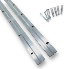 PICTURE HANGERS Z BAR 1000mm HEAVY DUTY & MIRROR ZBARS SCREWS WALL PLUGS