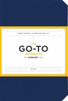 Go-to Notebook with Mohawk Paper, Midnight Blue Dotted (Simple Dotted Page Note