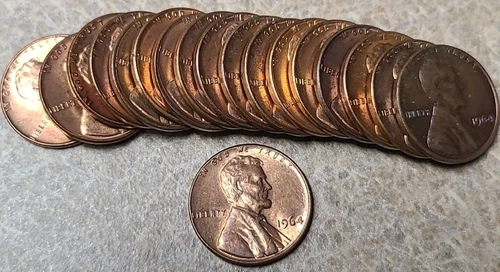 1964-P Lincoln Memorial Cent — photo from the most recent tracked eBay sale
