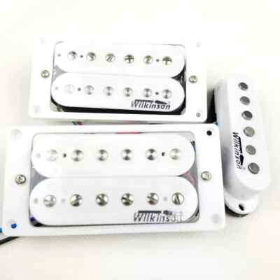 Wilkinson White Humbucker Pickup Set WHH(N+B) WVSM Guitar Pickup