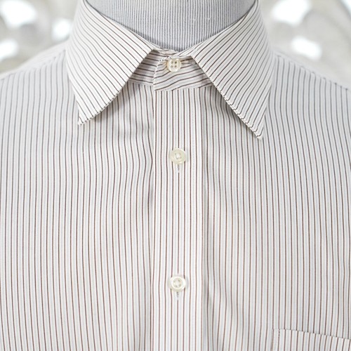 Joseph Abboud Men's Striped Button-Up Dress Shirt - 16 1/2 32/33 - Cotton Large - Picture 4 of 13