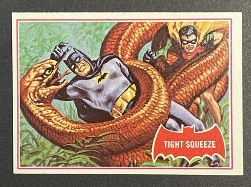 1966 Topps Batman Red Bat #24A Tight Squeeze — Raw