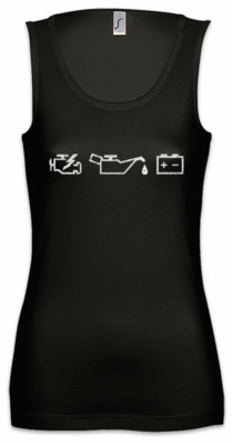 Engine Lights Women Tank Top Race Racing car Driver Racer Petrol Head Fun Love