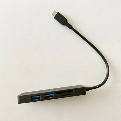 Aukey USB-C Hub with 3 USB 3.0 Ports and SD/TF Card Reader