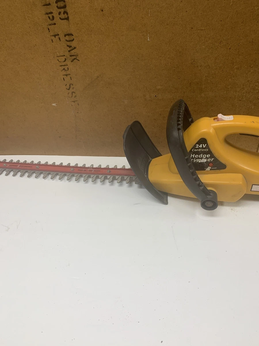 Craftsman cordless hedge trimmer 24v deals