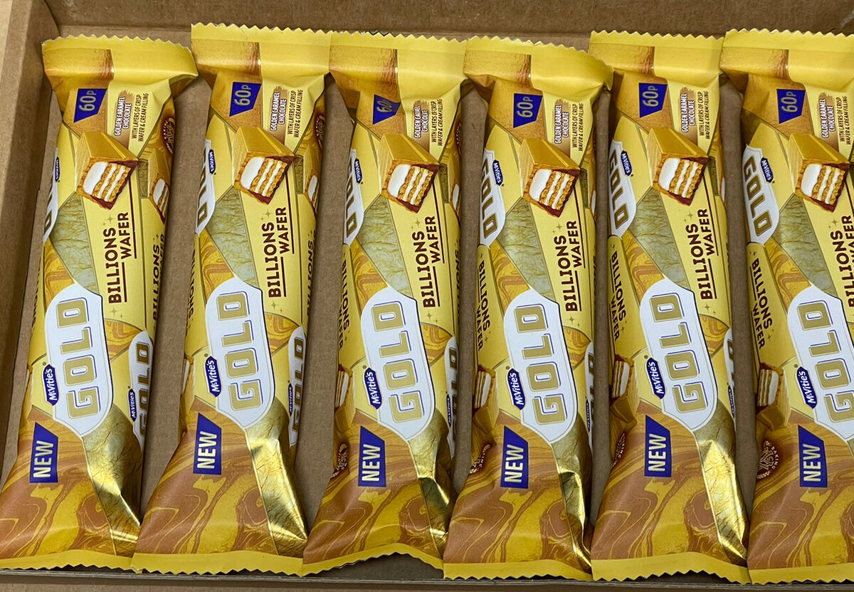 Buy Mcvities Gold Billion Bar 60p at