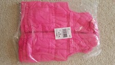 The Childrens Place Puffer Vest Girls, Size 2T, Hot Pink with Sparkles, New