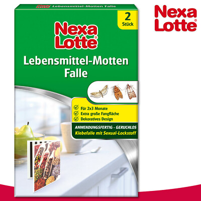 Substral Nexa Lotte 2 Stück Lebensmittel-Motten Falle