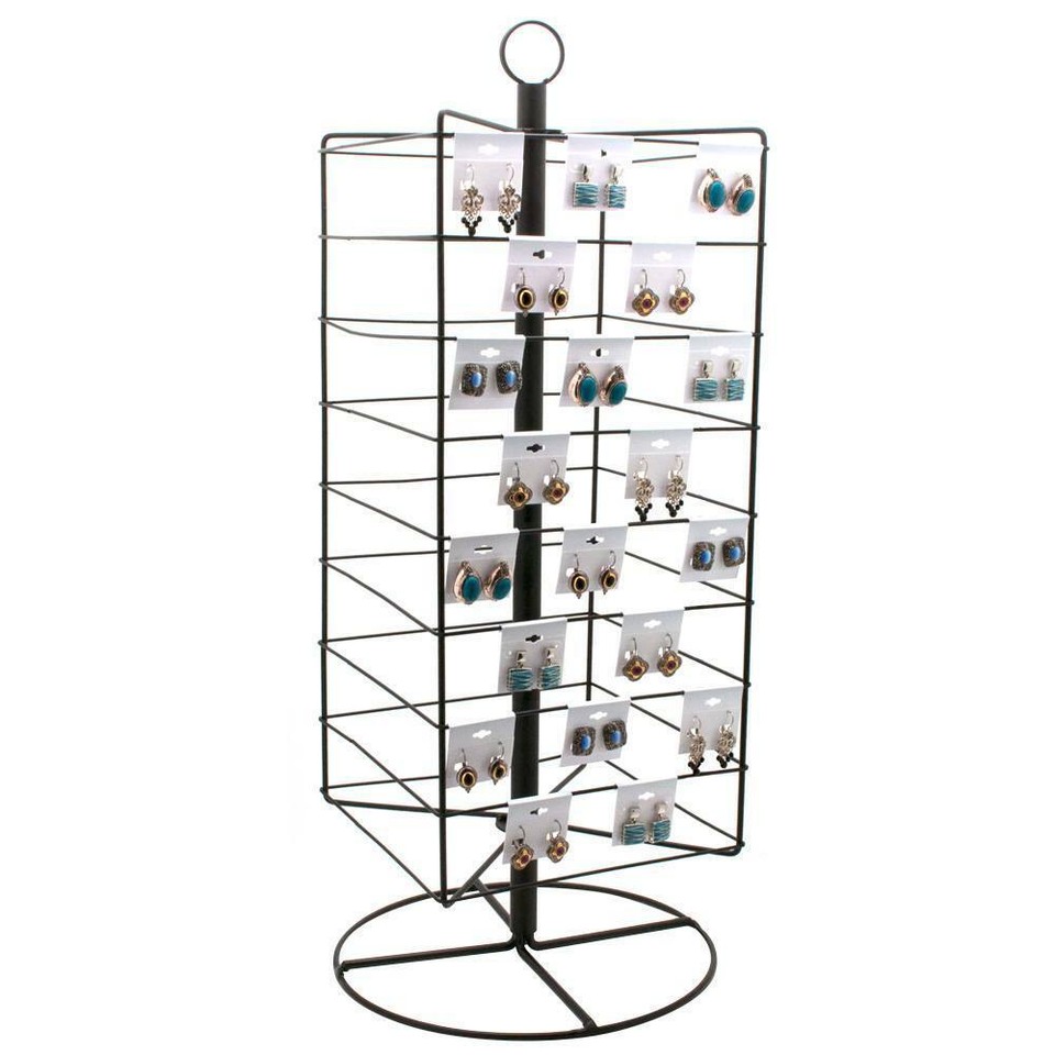 Rotating Jewelry Display Revolving Earring Display | eBay