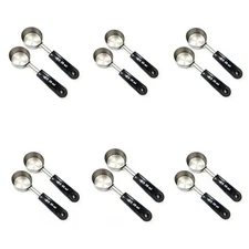 1/4 Cup Measuring Scoops Lot 12 Ct. Mercer Culinary Long Handled 60ml M35949 NEW