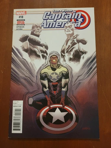 Sam Wilson Captain America #18 1st Cameo Appearance Of Rayshaun Lucas Marvel 9.2
