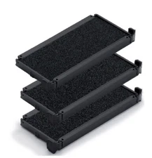 Trodat Printy 4914 Replacement Ink Pad Black Ink Package of 3