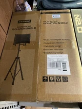 Professional Studio Recording Microphone Isolation Shield Pop Filter High 