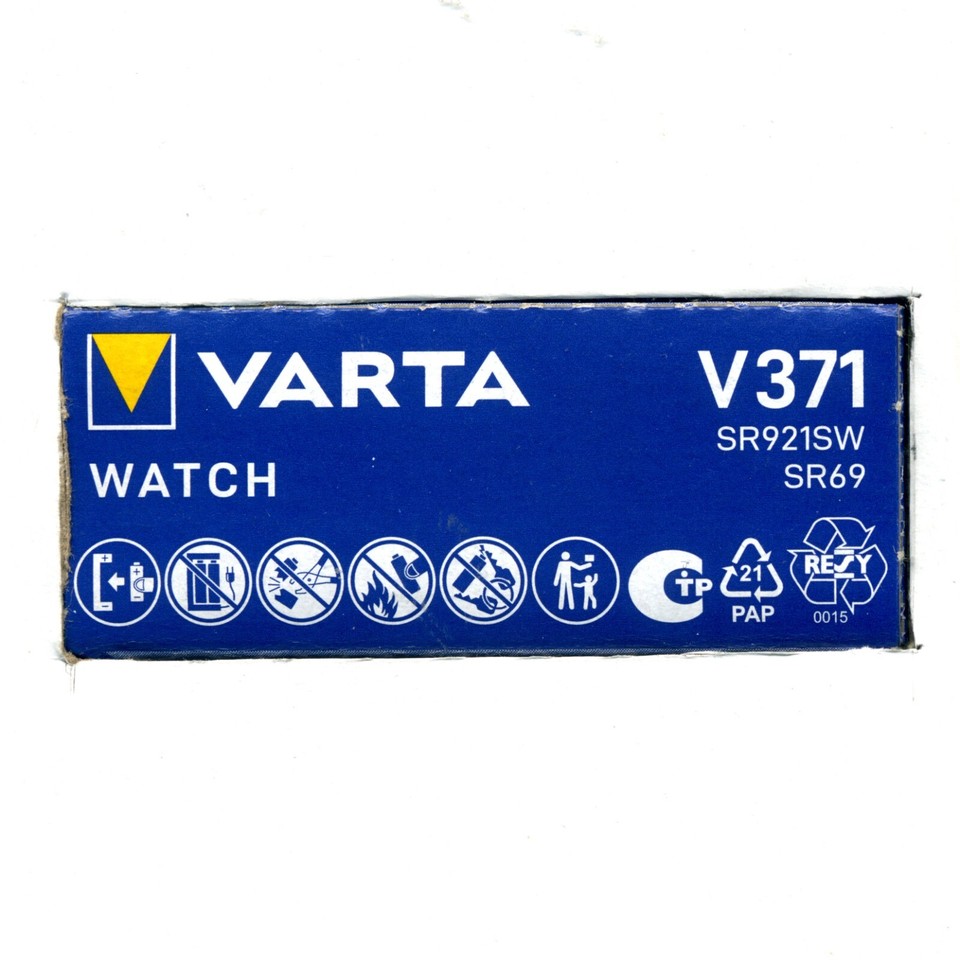 Batteria Renata Per Orologi Modello 392 (SR41W) - 1,55V - Compatibile Con Swatch, Fossil, Timex E Casio - Foto 5