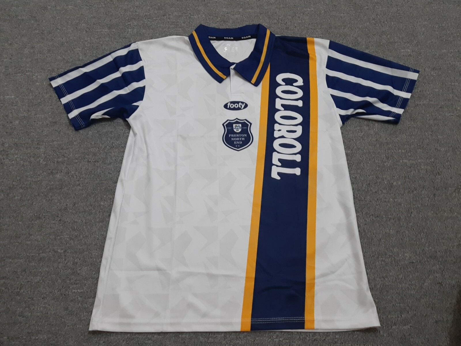 beckham preston north end jersey