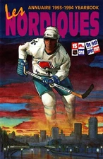 QUEBEC NORDIQUES NHL 1993-1994 YEARBOOK MEDIA PRESS GUIDE