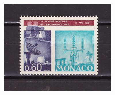 s26820) MONACO MNH** 1973 UIT ITU day 1v