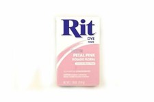 Rit Dye Powder Petal Pink Clothing, Fabric, Plastic, All Purpose Dye Ritdye 